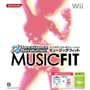 ダンスダンスレボリューション ミュージックフィット(マット同梱版) - Wii(中古品)