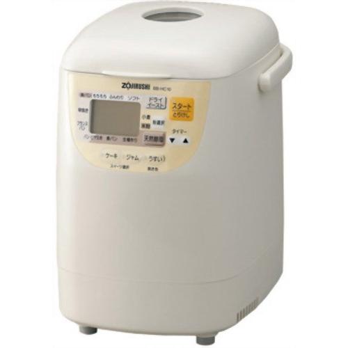 ZOJIRUSHI 【米粉でパンが焼ける】 ホームベーカリー ホワイト BB-HC10-WB(中古品...