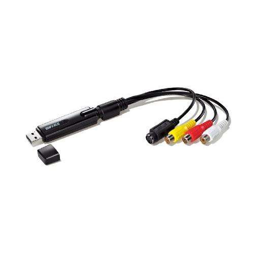 BUFFALO モニターモード搭載 USB用ビデオキャプチャー PC-SDVD/U2G(中古品)