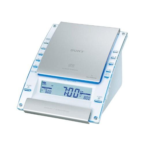 SONY インテリアCDチューナー CD700 ICF-CD7100/W(中古品)