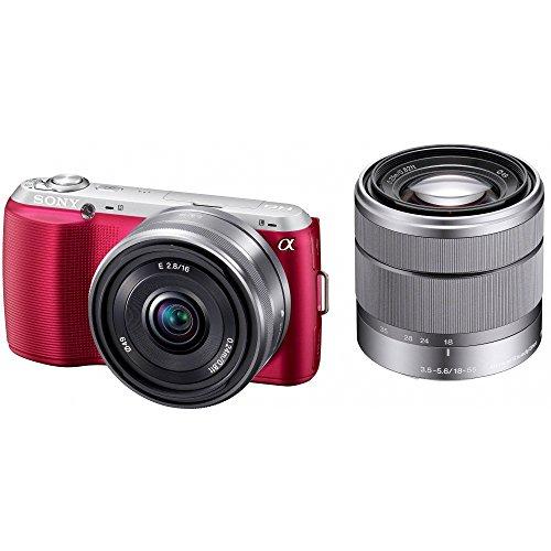 ソニー SONY ミラーレス一眼 α NEX-C3 ダブルレンズキット E 16mm F2.8+E ...