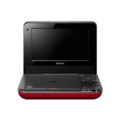 SONY ポータブルDVDプレイヤー FX750 レッド DVP-FX750/R(中古品)