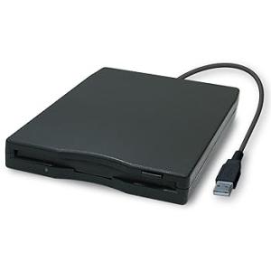 オウルテック 外付けUSB3.5インチフロッピーディスクドライブ Windows8対応 ブラ(中古品...