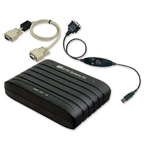 ラトックシステム RS-232C 56K DATA/14.4K FAX MODEM(USB変換ケーブ...