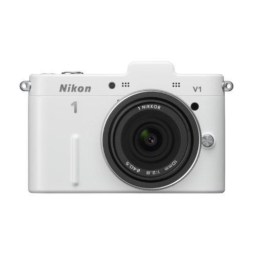 Nikon ミラーレス一眼カメラ Nikon 1 (ニコンワン) V1 (ブイワン) 薄型レン(中古...