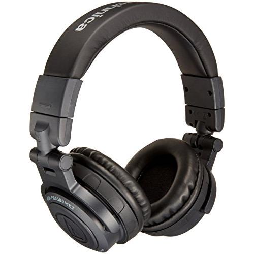 audio-technica 密閉型DJモニターヘッドホン 着脱コードタイプ ブラック AT(中古品...