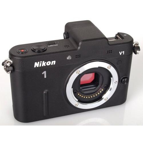 Nikon ミラーレス一眼カメラ Nikon 1 (ニコンワン) V1 (ブイワン) ボディ (中古...