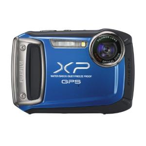 FUJIFILM コンパクトデジタルカメラ XP70BL ブルー F FX-XP70BL
