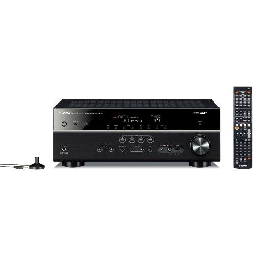 YAMAHA 5.1ch AVレシーバー RX-V473(B) ブラック RX-V473B(中古品)