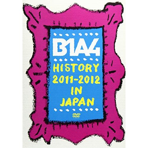 B1A4 HISTORY 2011-2012 IN JAPAN DVD(中古品)