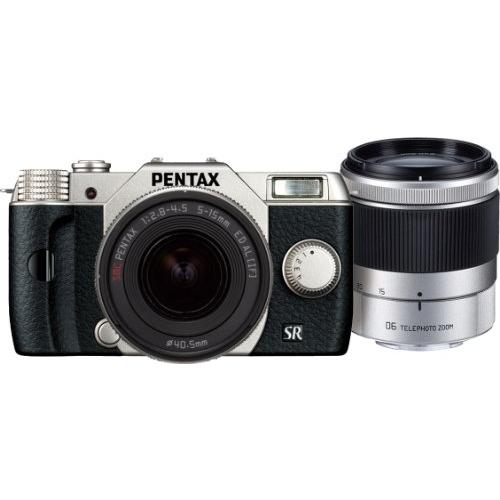 PENTAX デジタルミラーレス一眼 Q10 ダブルズームキット [標準ズーム 02 ST(中古品)