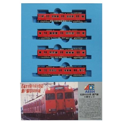 マイクロエース Nゲージ 名鉄6000系 瀬戸線 4両セット A8354 電車(中古品) 鉄道模型