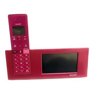 シャープ 電話機 インテリアホン JD-4C2CL-P [ピンク系](中古品)