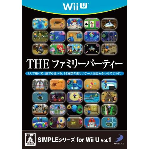 SIMPLEシリーズ for Wii U Vol.1 THE ファミリーパーティー(中古品)