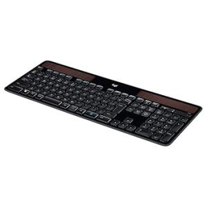 ロジクール ワイヤレス ソーラー キーボード K750r 超薄型 Unifying window(中...