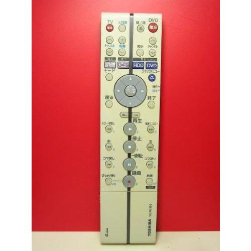東芝 HDD・DVDリモコン SE-R0186(中古品)