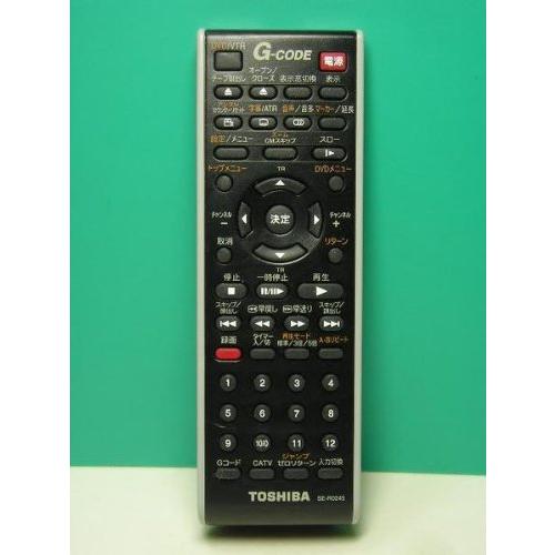東芝 DVDリモコン SE-R0245(中古品)