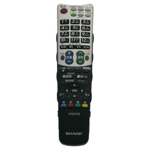 0126380044 RRMCGA835WJSA テレビリモコン シャープ SHARP(中古品)