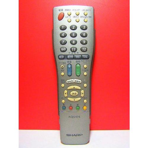 シャープ(SHARP) シャープ テレビリモコン GA366WJSA(中古品)