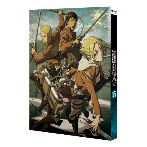 進撃の巨人 6 DVD (初回特典:Blu-ray Disc ビジュアルノベル「リヴァイ&amp;エルヴィ(...
