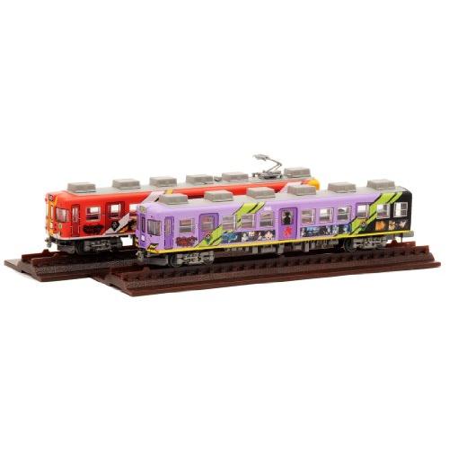 鉄道コレクション 鉄コレ 富士急行1000系 (エヴァンゲリオンカラー) 2両セ (中古品)