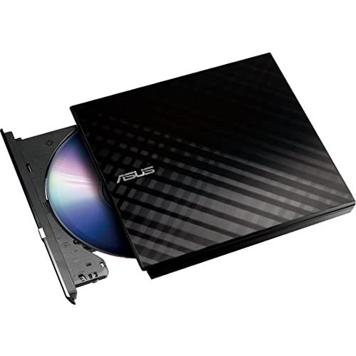 ASUS外付けDVDドライブ 軽量薄型/M-DISC/バスパワー/Win&amp;Mac/USB2.0(US...