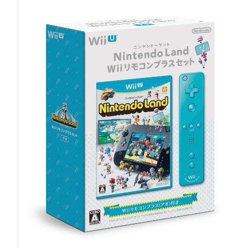 Nintendo Land Wiiリモコンプラスセット (アオ)(中古品)