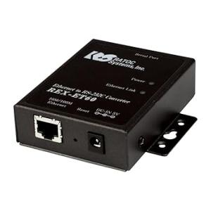 ラトックシステム Ethernet to RS-232Cコンバーター REX-ET60(中古品)
