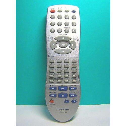 東芝 VTR・DVDリモコン SE-R0063(中古品)