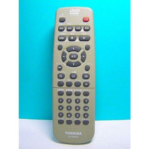 東芝 DVDリモコン SE-R0048(中古品)