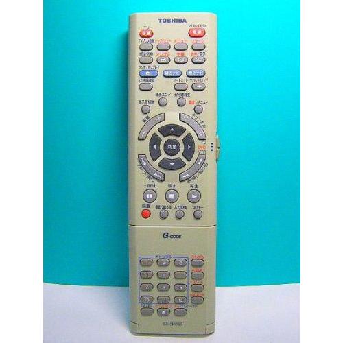 東芝 VTR・DVDリモコン SE-R0095(中古品)