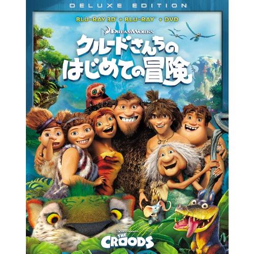 クルードさんちのはじめての冒険 3枚組3D・2Dブルーレイ＆DVD (初回生産限 (中古品)