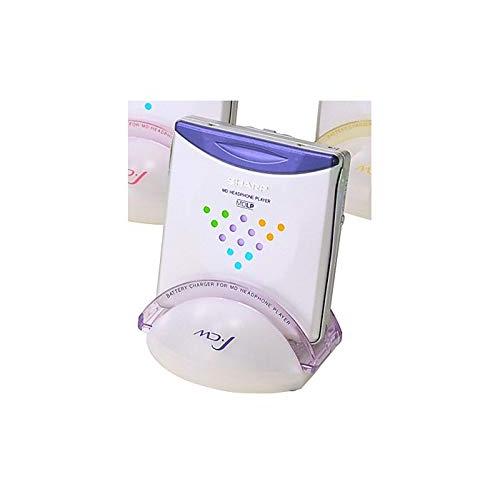 SHARP MDヘッドホンプレーヤー MDLP対応 MD再生専用機 ブルー MD-ST70-A(中古...