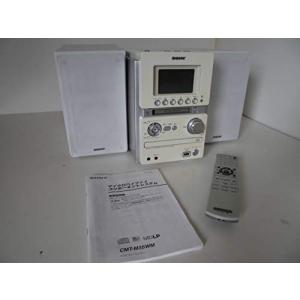 SONY MD搭載オールインワンコンポ CMT-M35WM W ホワイト(中古品