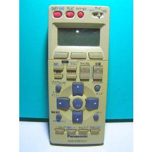 パナソニック DVD・VHSリモコン EUR7906KC0(中古品)