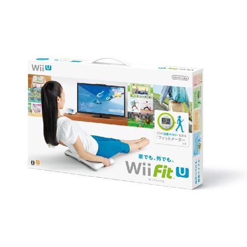 Wii Fit U バランスWiiボード (シロ) + フィットメーター (ミドリ) セット (中古...