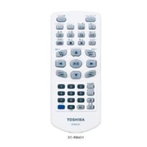 東芝（純正）ポータブルDVD SD-P76S用リモコン　SE-R0401(中古品)