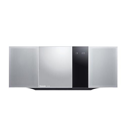 パナソニック コンパクトステレオシステム Bluetooth対応 シルバー SC-HC39(中古品)