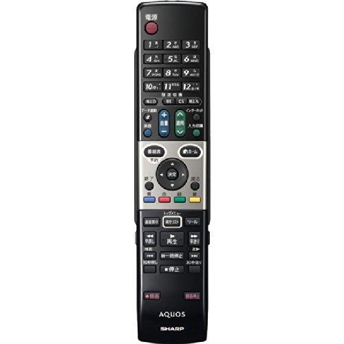シャープ 液晶テレビ(AQUOS)純正リモコンGA820WJSA(0106380321)(中古品)