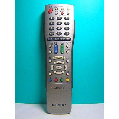 シャープ テレビリモコン GA632WJSA(中古品)