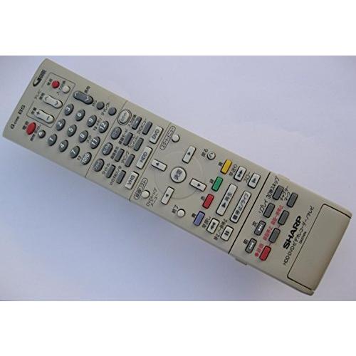 シャープ HDD・DVDリモコン GA374PA(中古品)