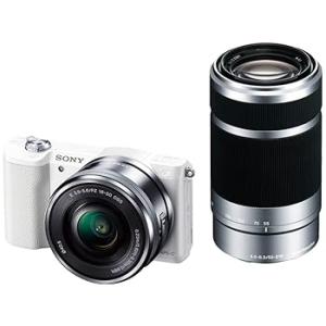 SONY ミラーレス一眼 α5100 ダブルズームキット E PZ 16-50mm F3.5-5.6...
