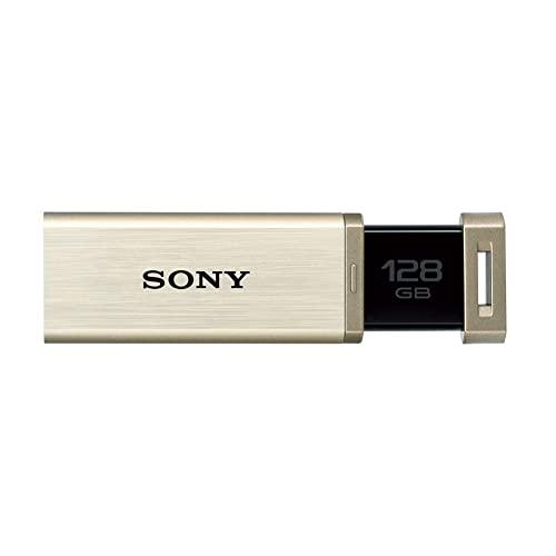 ソニー USBメモリ USB3.1 128GB ゴールド 高速タイプ USM128GQXN [国内正...
