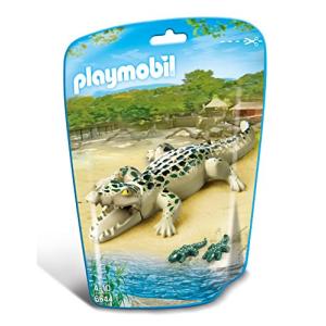 Playmobil - Zoo Theme - Alligator with Babies(中古品)｜natsumestore