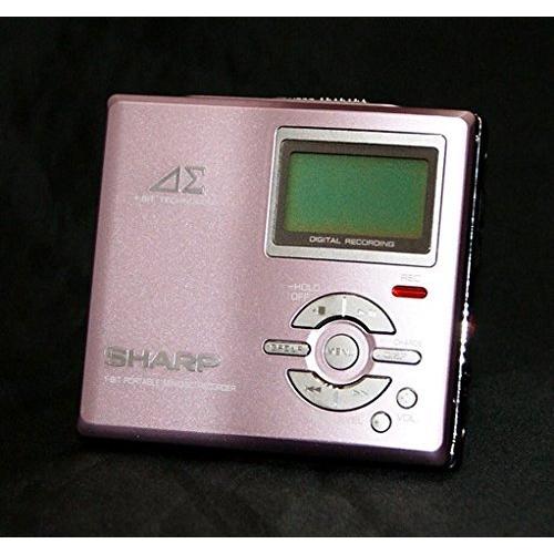 SHARP シャープ MD-DR7-P (ピンク) MDレコーダー MDLP対応 （MD録音再生兼 ...