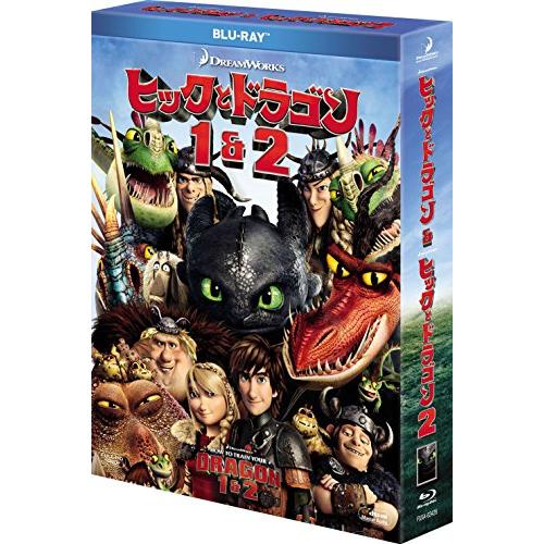 ヒックとドラゴン 1＆2ブルーレイBOX(初回生産限定) [Blu-ray](中古品)