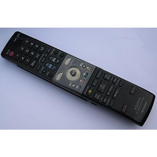 シャープ DVDレコーダー用純正リモコン 0046380187 GA617PA(中古品)