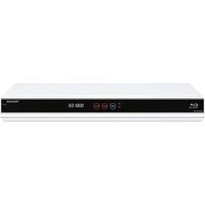シャープ 1TB 2チューナー ブルーレイレコーダー ホワイト AQUOS BD-W1800W(中古...