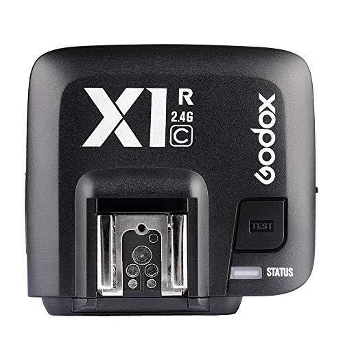 GODOX X1R-C 32チャンネルTTL 1/8000s ワイヤレスリモートフラッシュレシー(中...