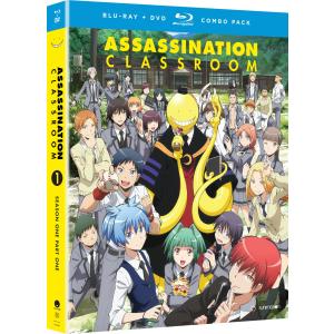 ASSSASSINATION CLASSROOM - SEASON ONE PART 1 [Blu-ray] 北米輸入版 暗殺教室 (中古品)